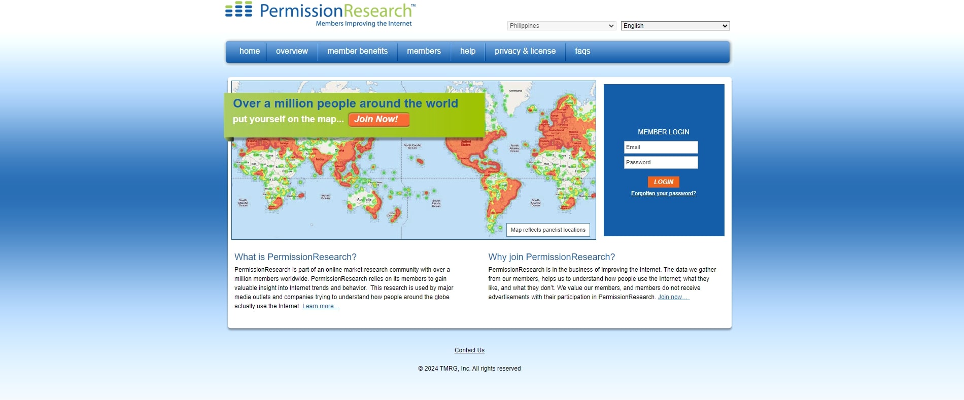 PermissionResearch's website.