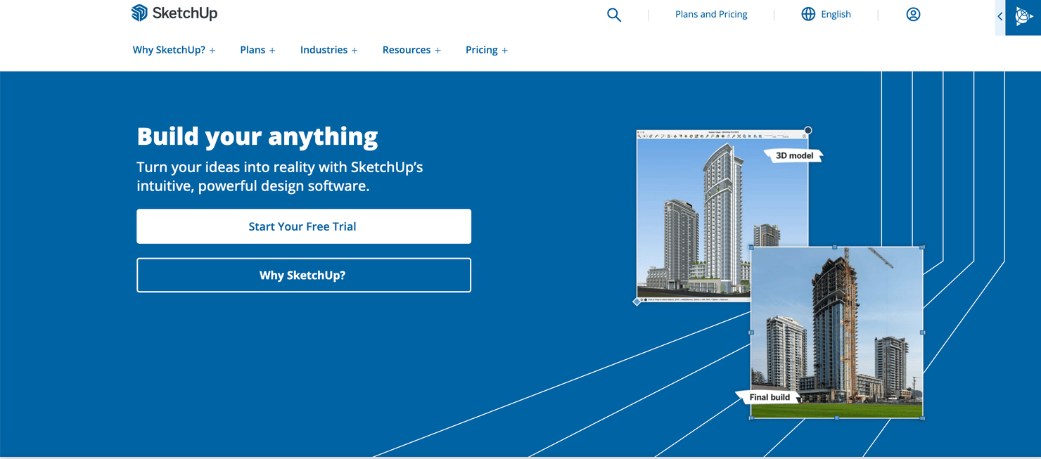 SketchUp's website