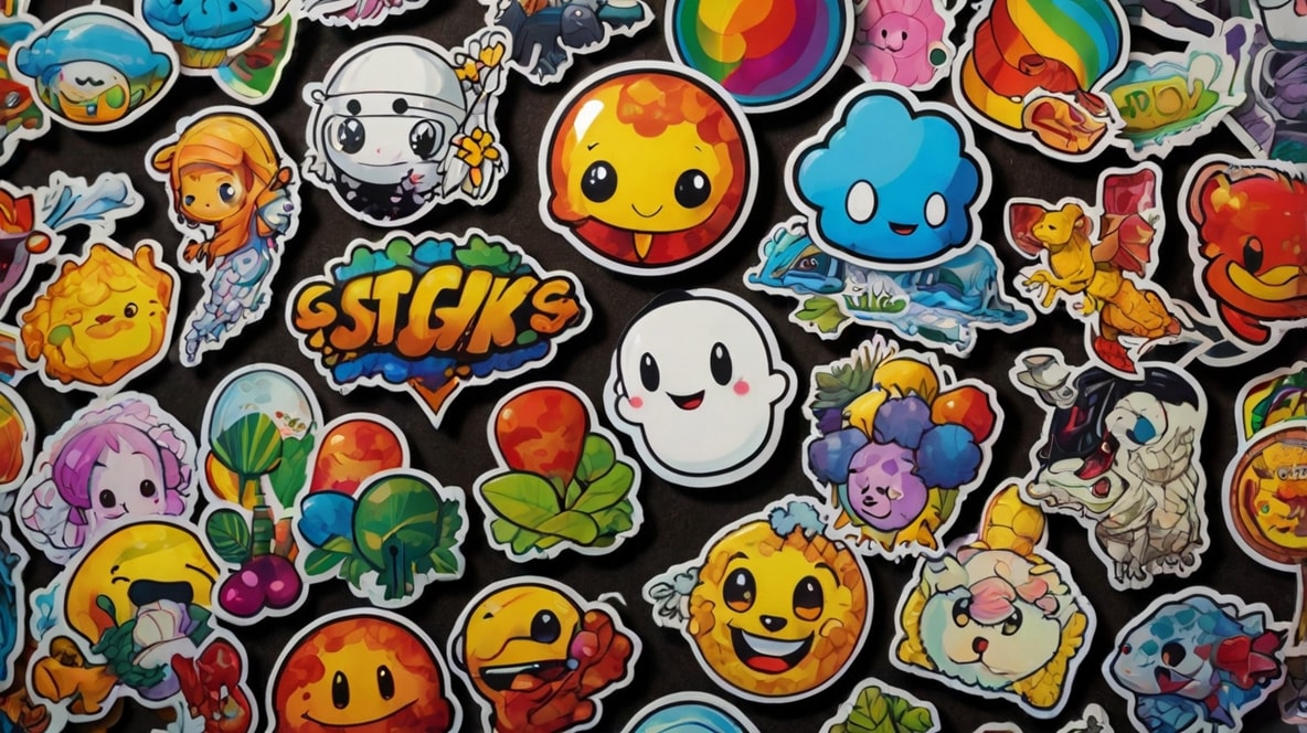 Sticker cuts.