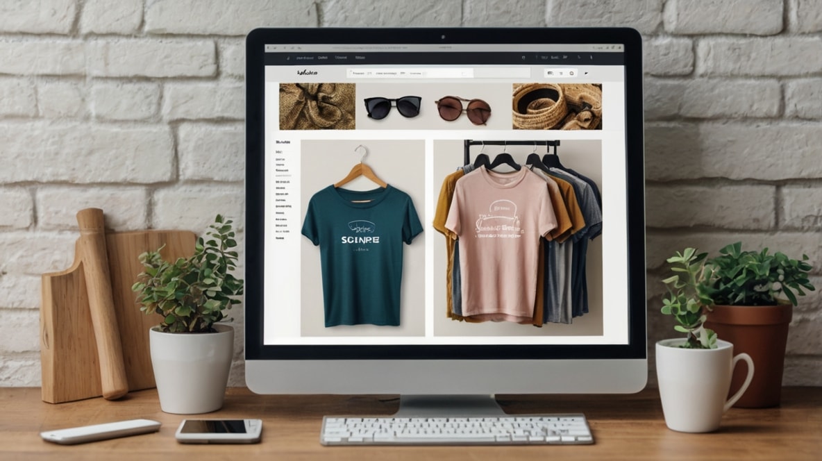 T-shirt website.