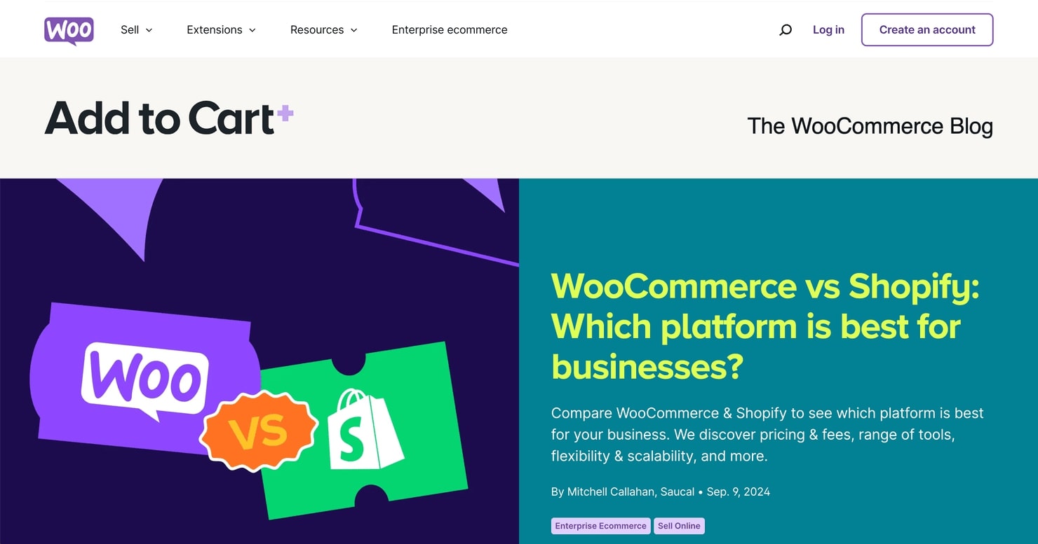 WooCommerce Blog
