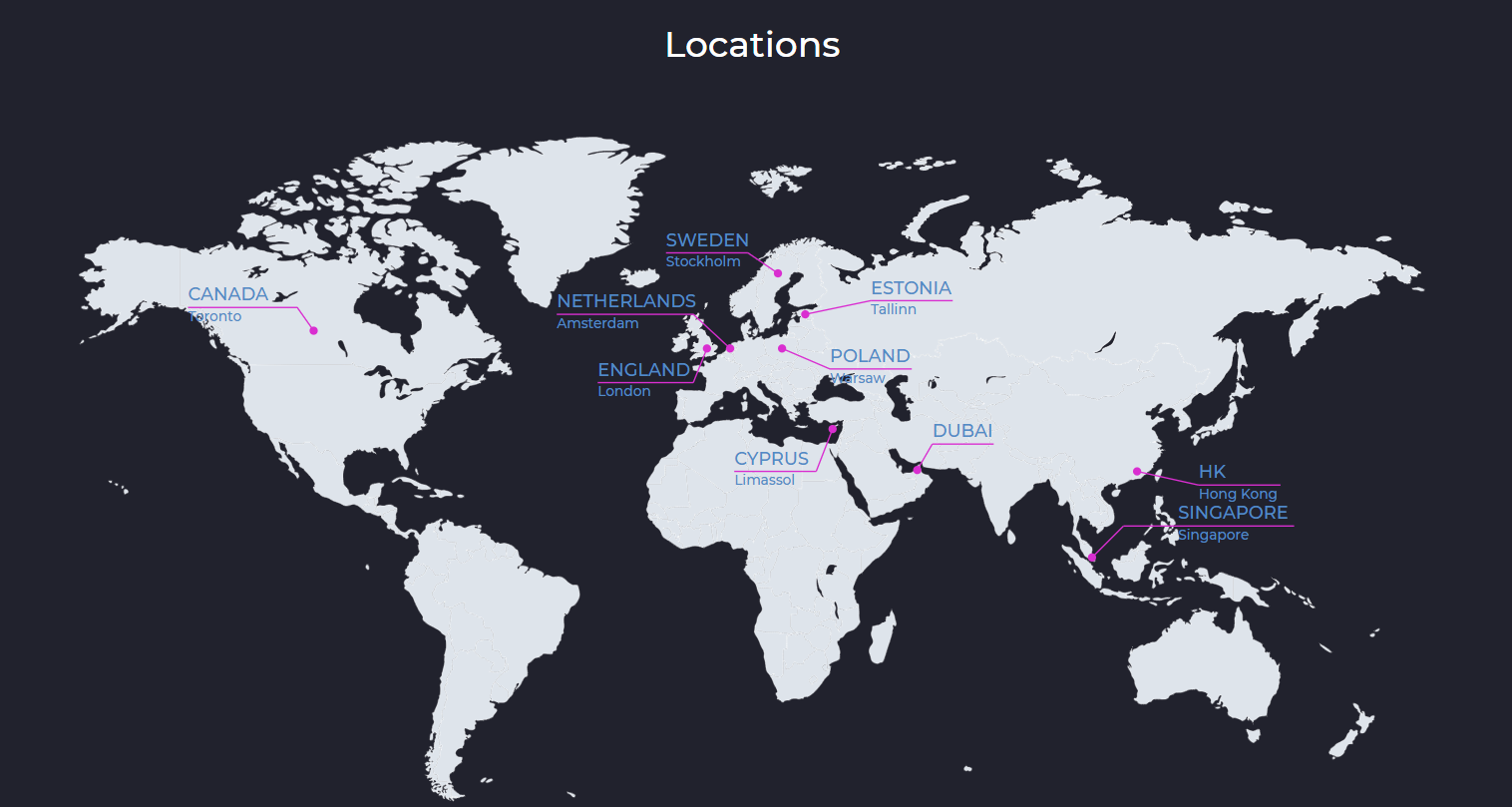 A Global Network of High-Performance Data Centers