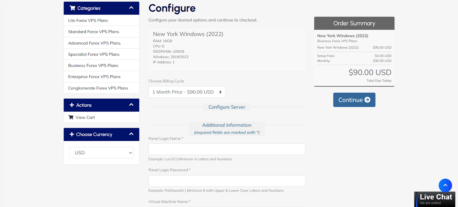 screenshot of screenshot configuration