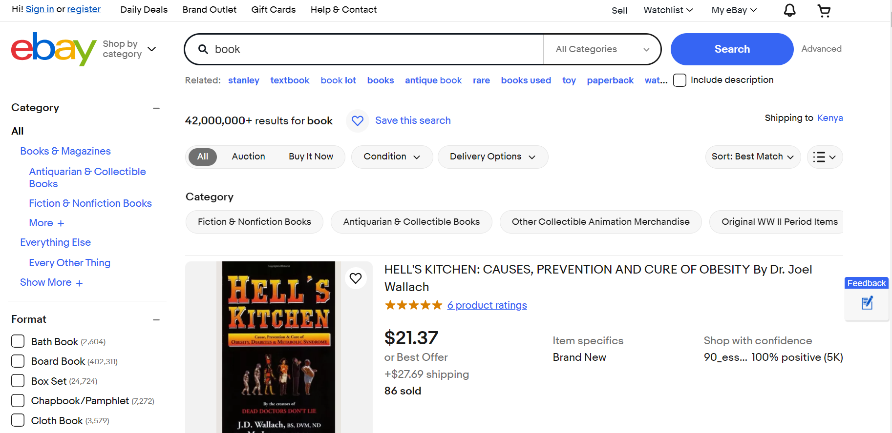 eBay for books.