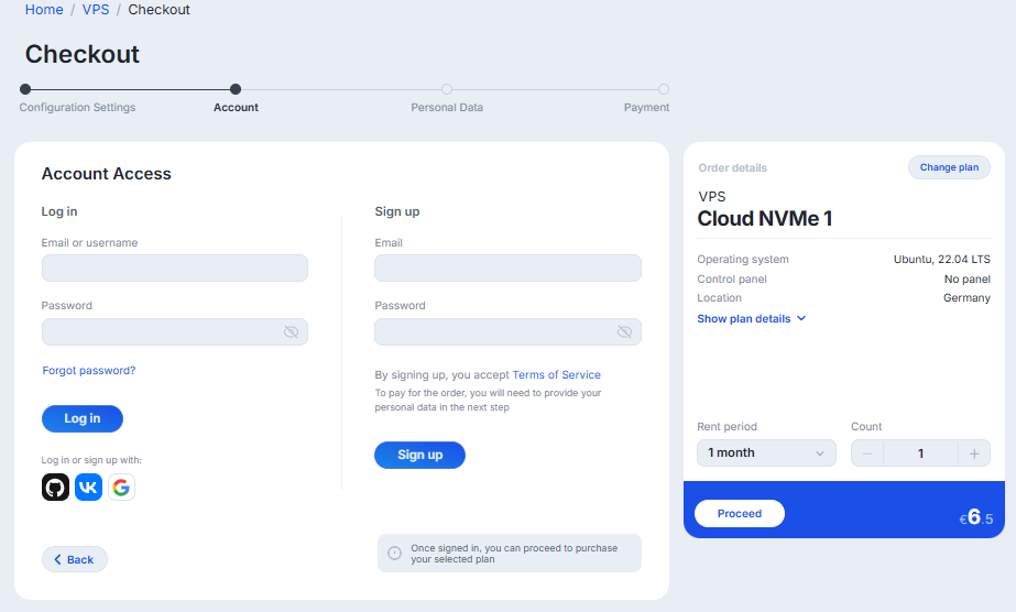 Account Access