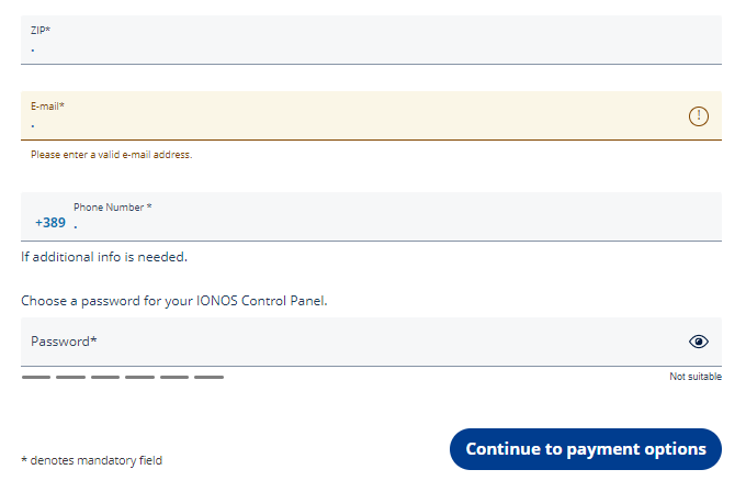 IONOS Website Builder review - Russian Batch-9