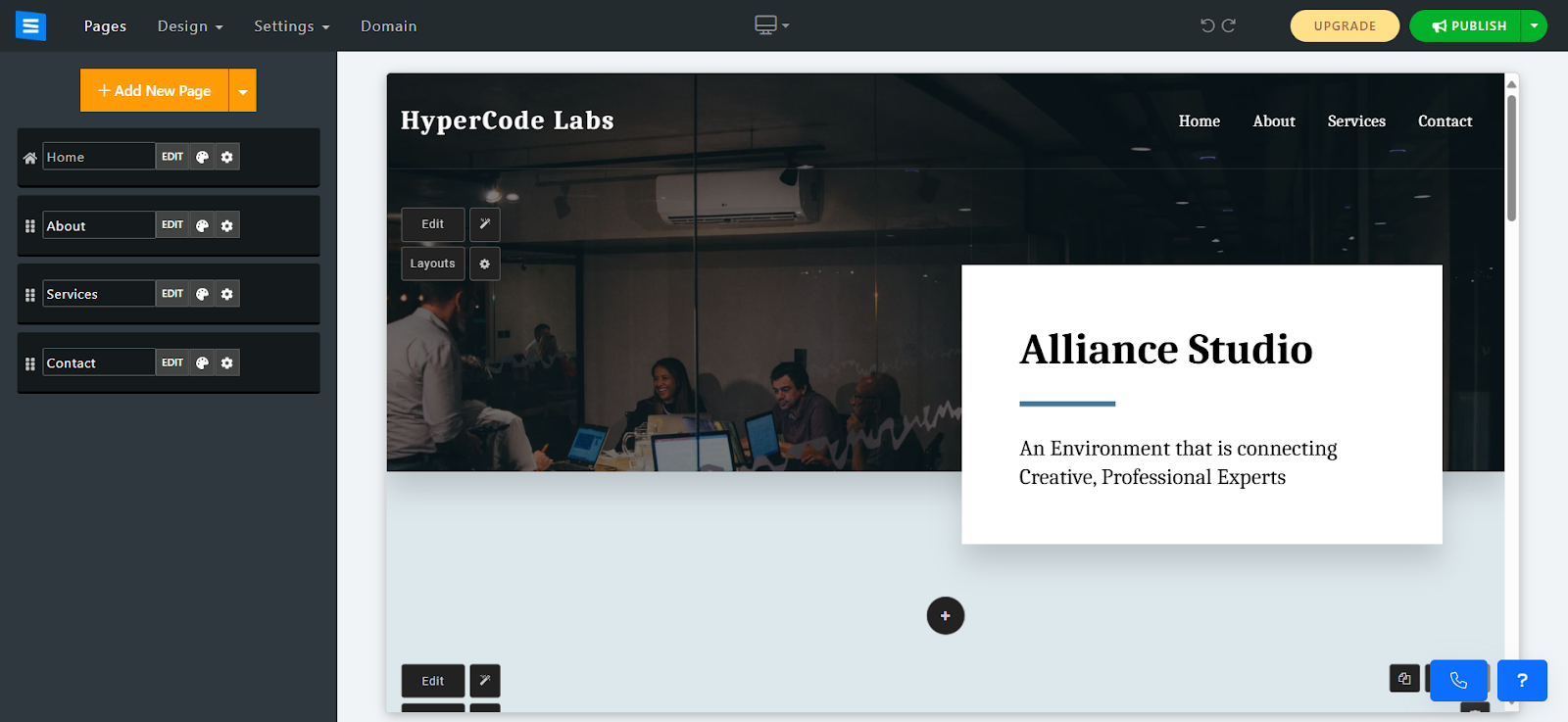 screenshot of Hypercode Labs