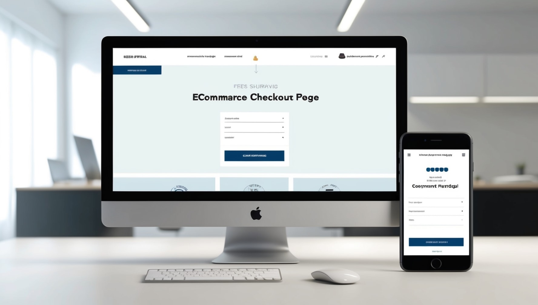 A photo of an e-commerce checkout page