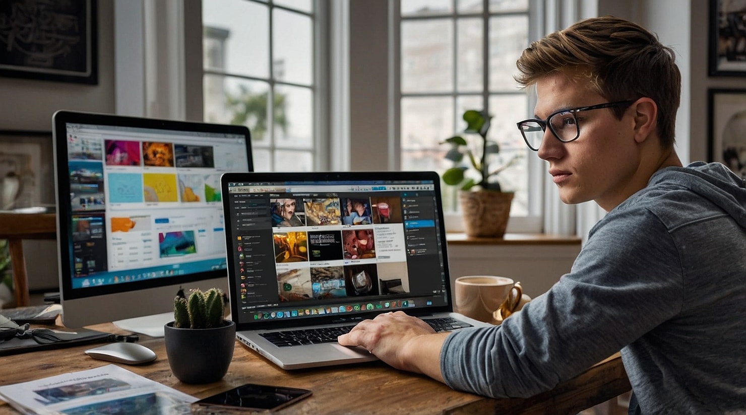An affiliate marketer.
