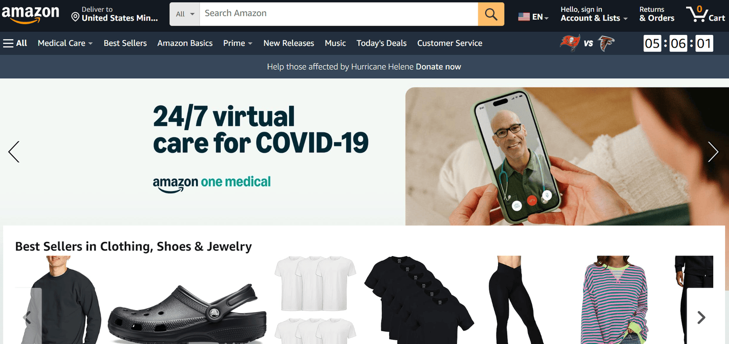 Amazon products.