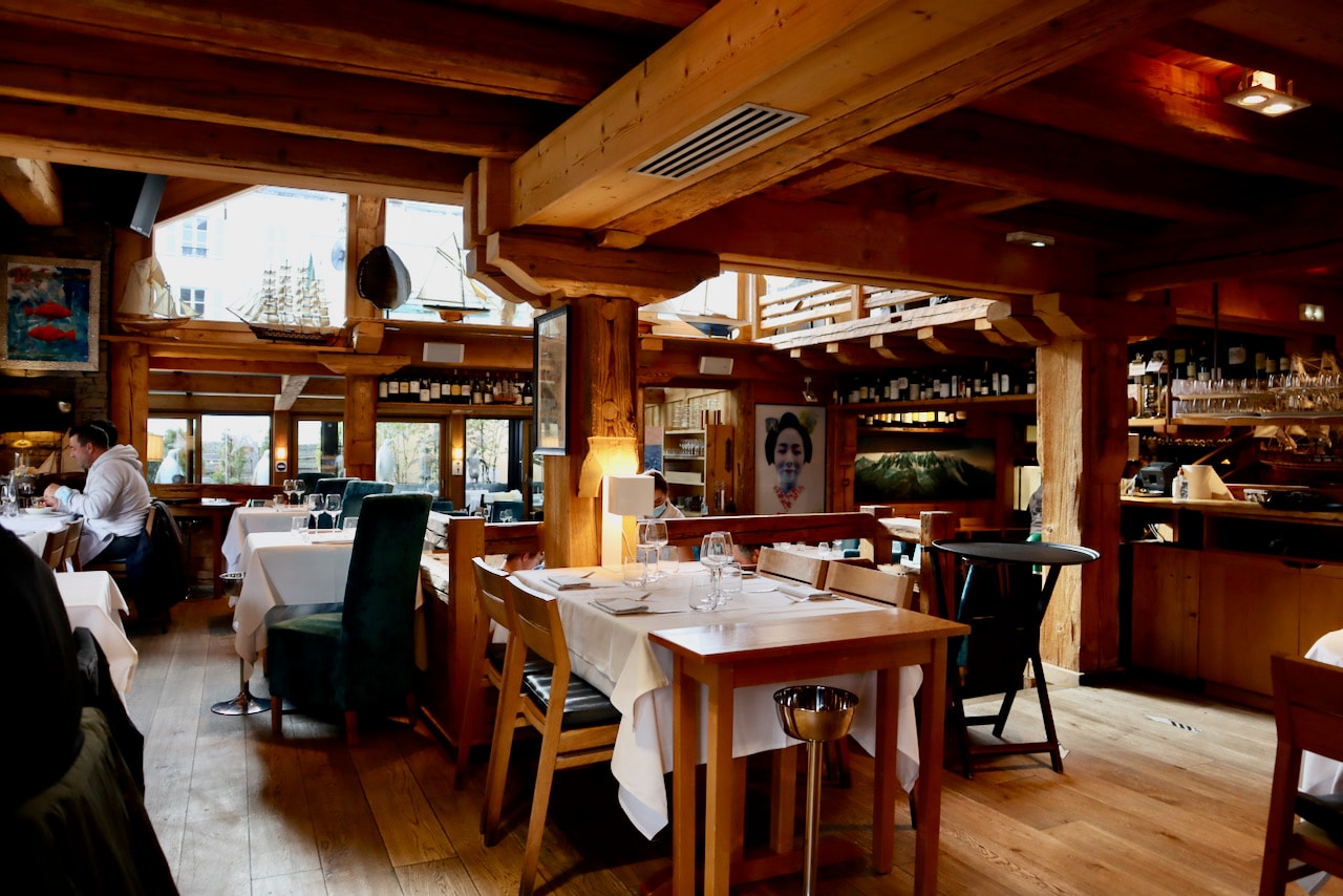 An elegant restaurant