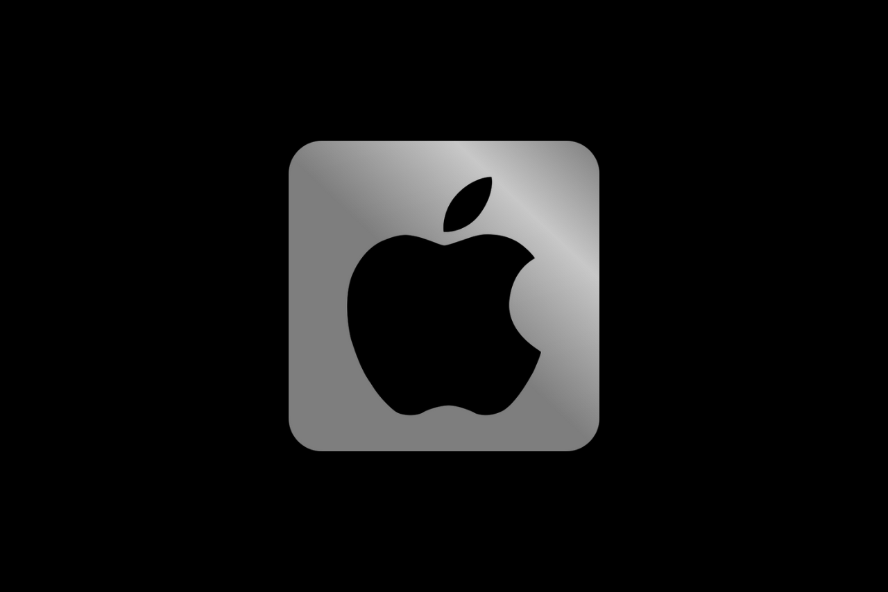 Apple's logo.