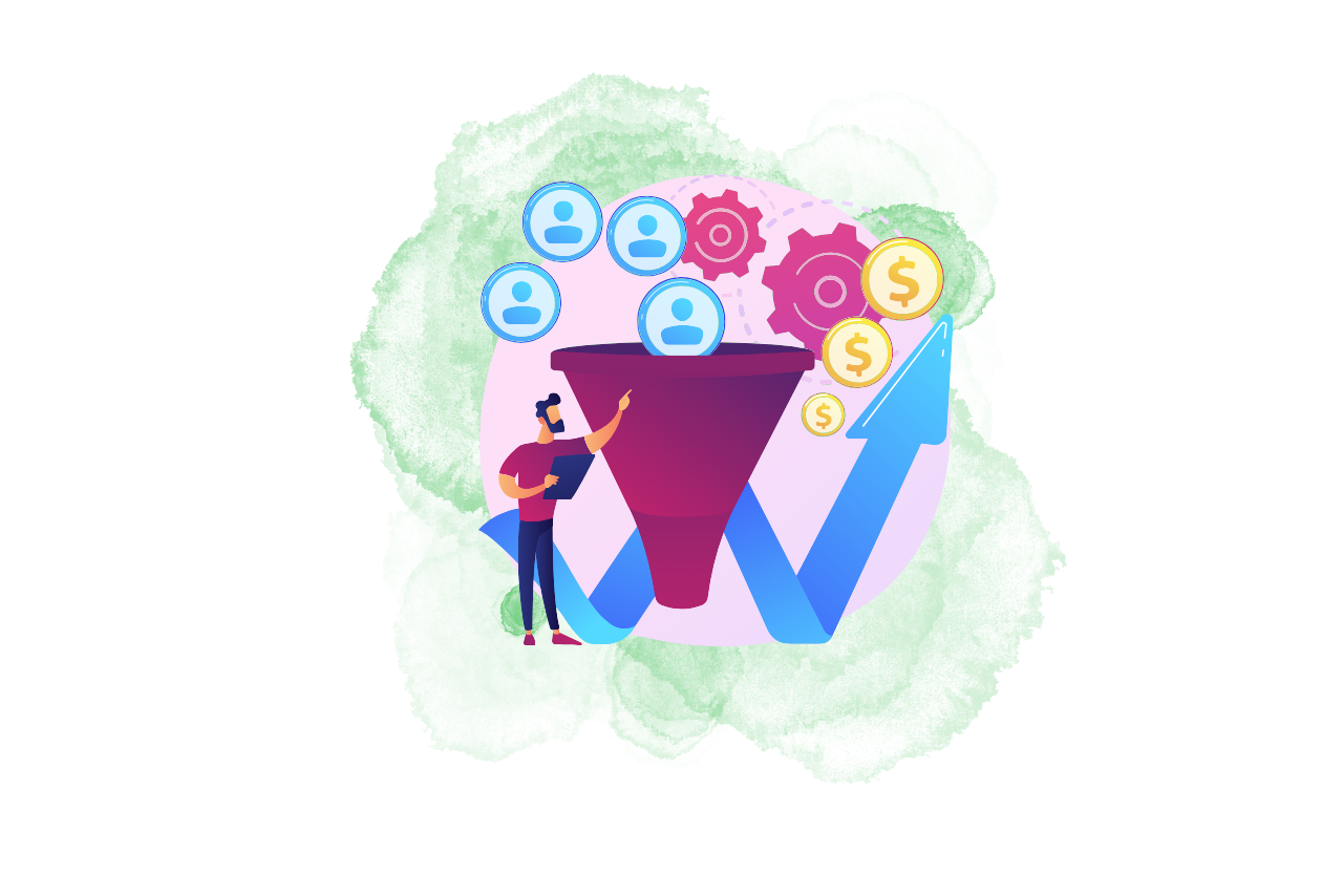Conversion Rate Optimization Abstract Concept Vector Illustration.