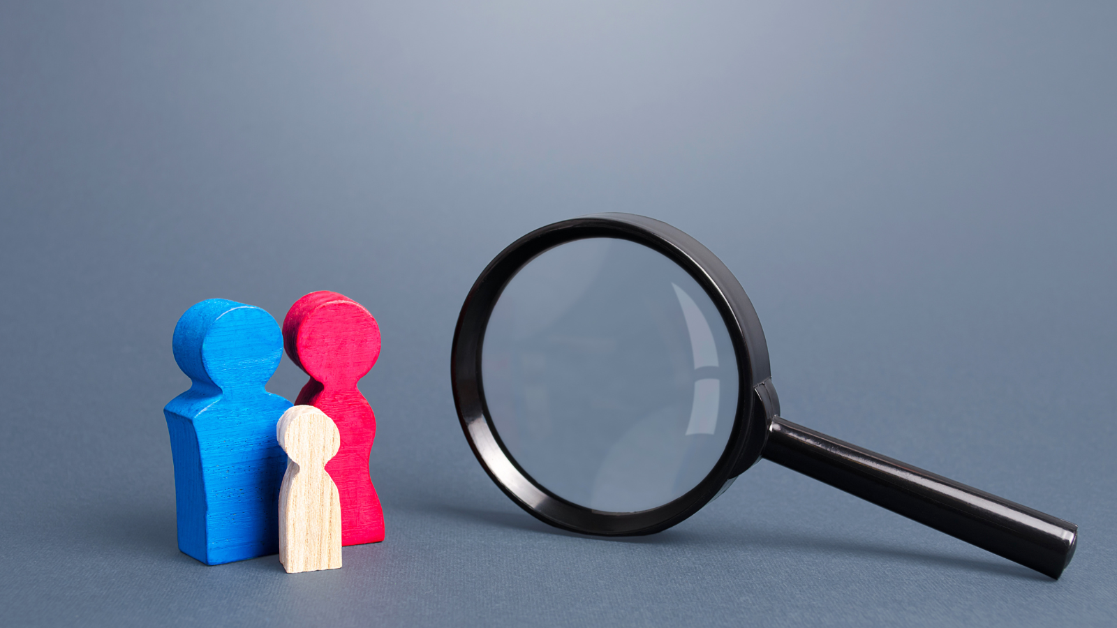 Figurines symbolizing people from different demographics.
