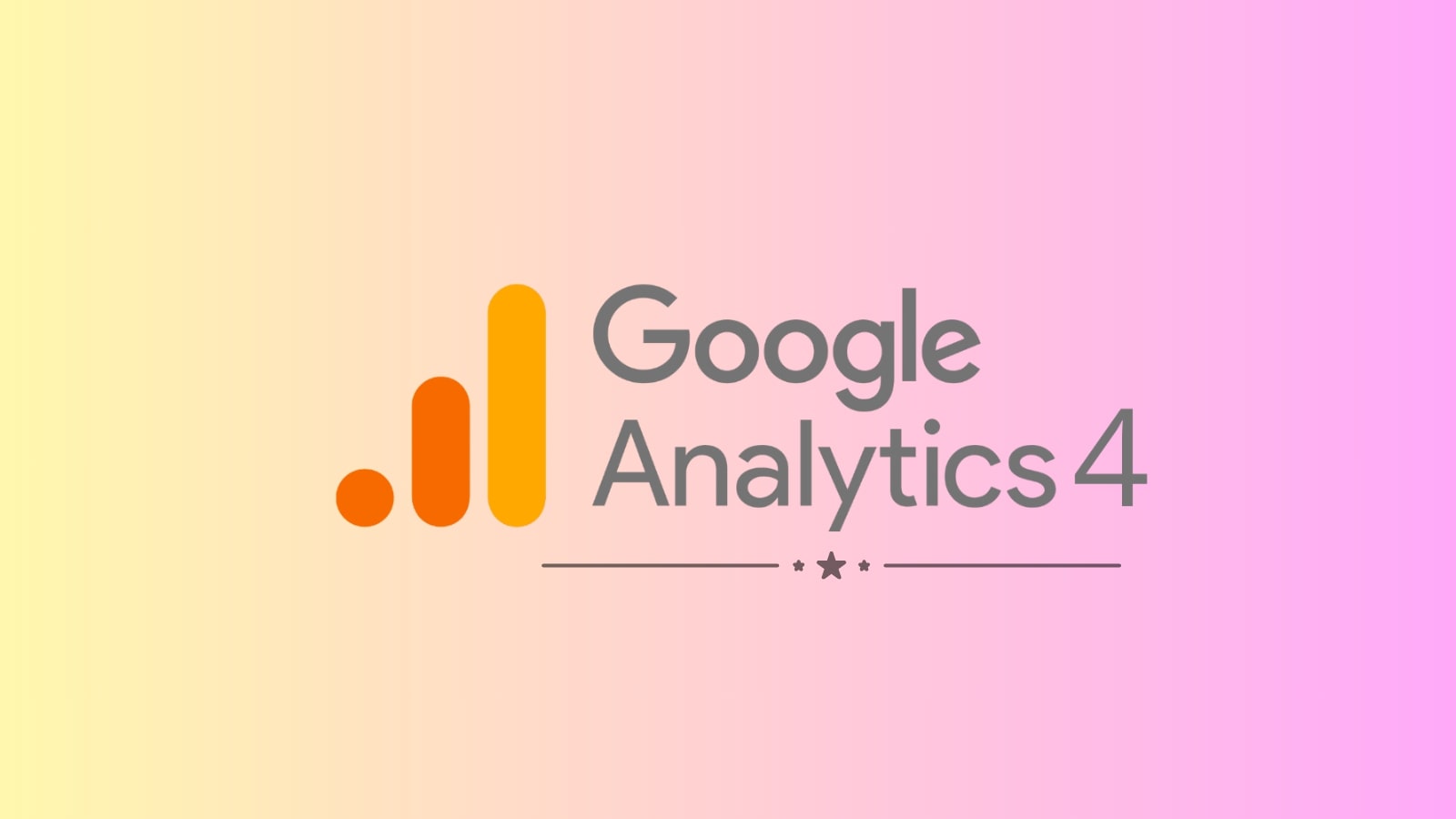 GA4's logo.