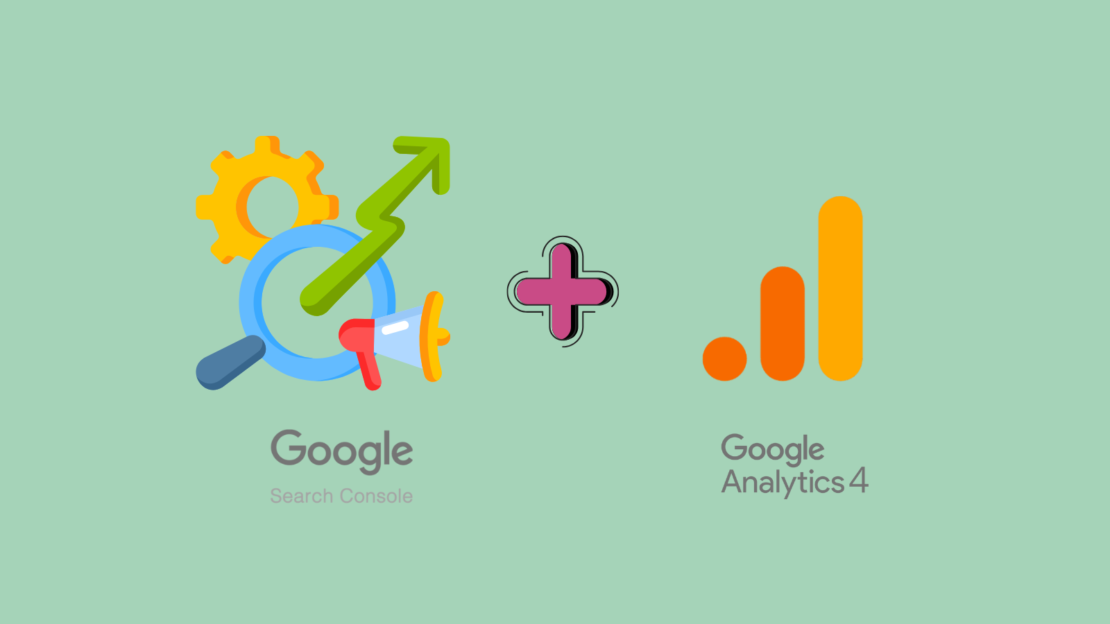 Google Search Console Plus Google Analytics 4.