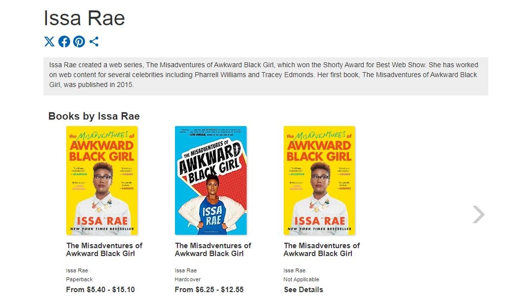 Issa Rae books