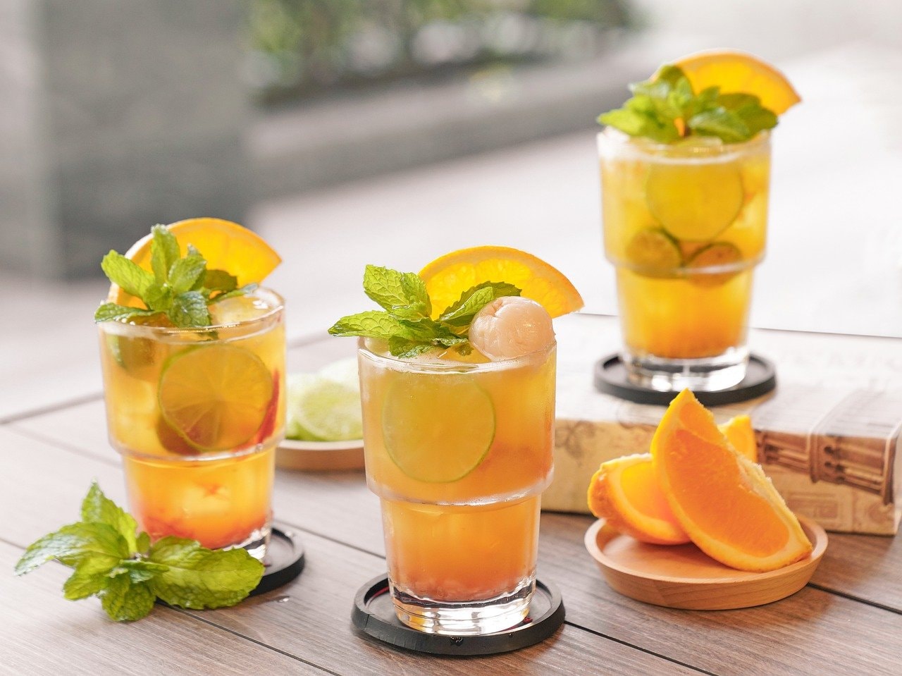 Kombucha in a glass