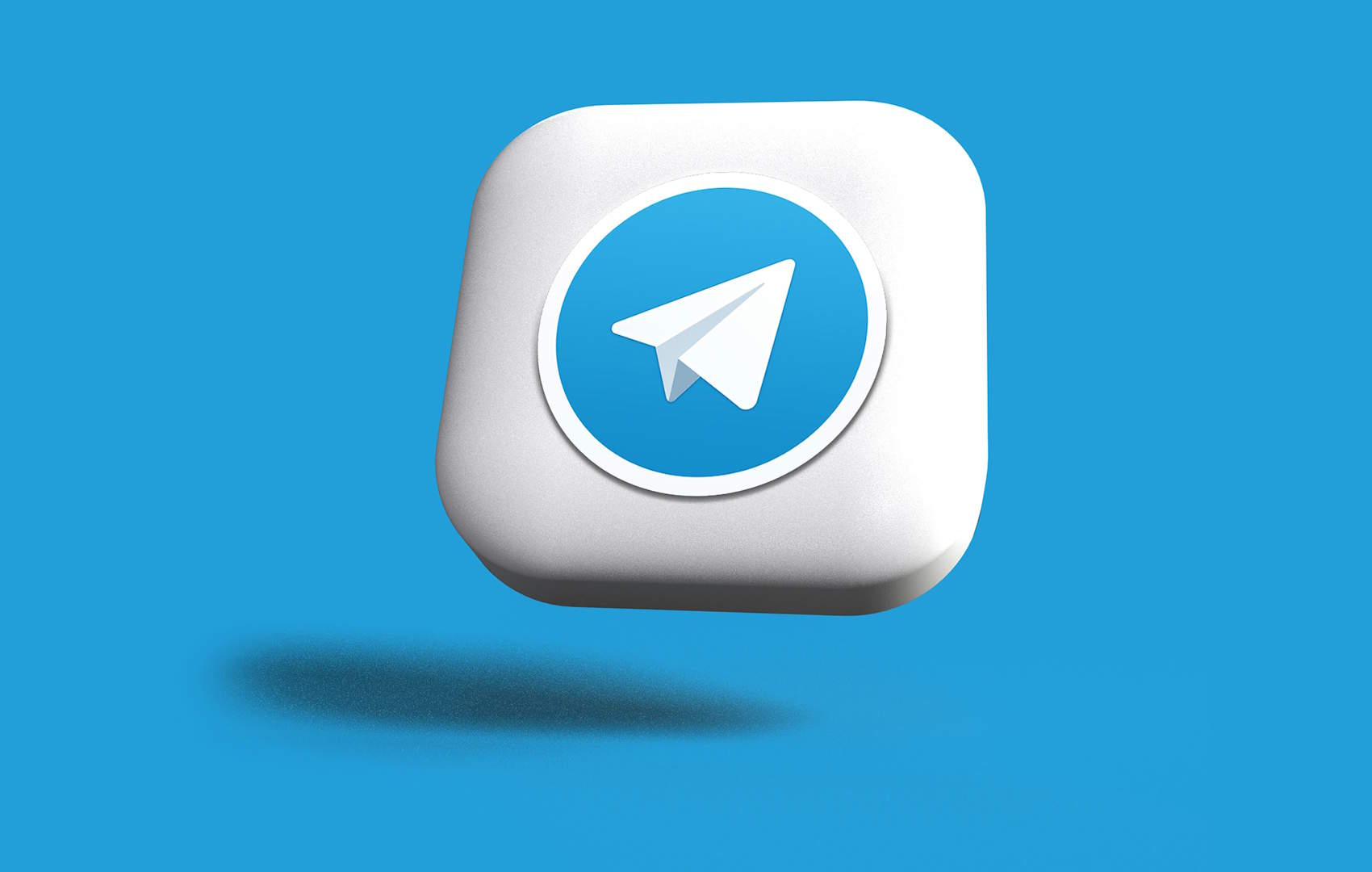 Telegram logo.