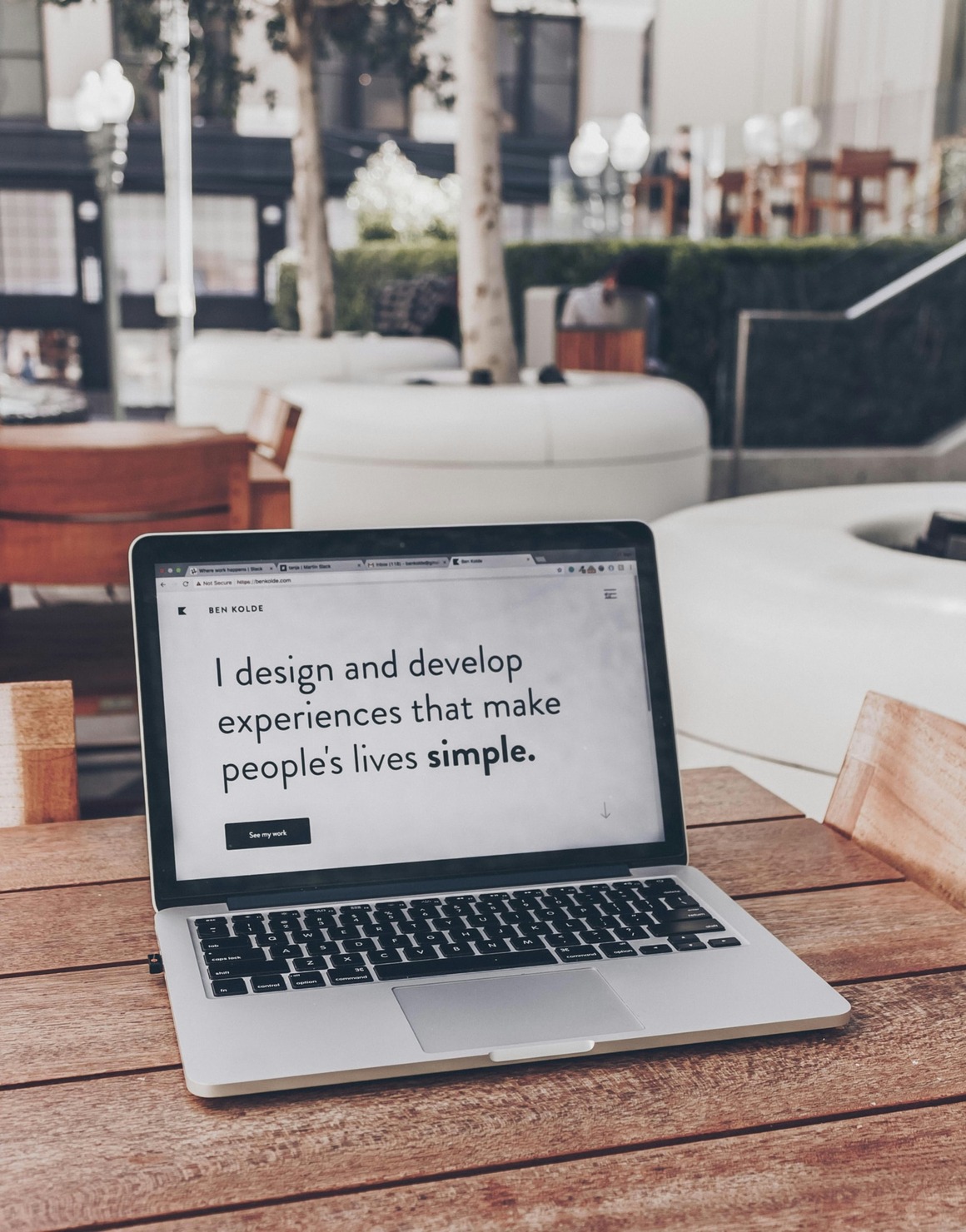 Personal website.