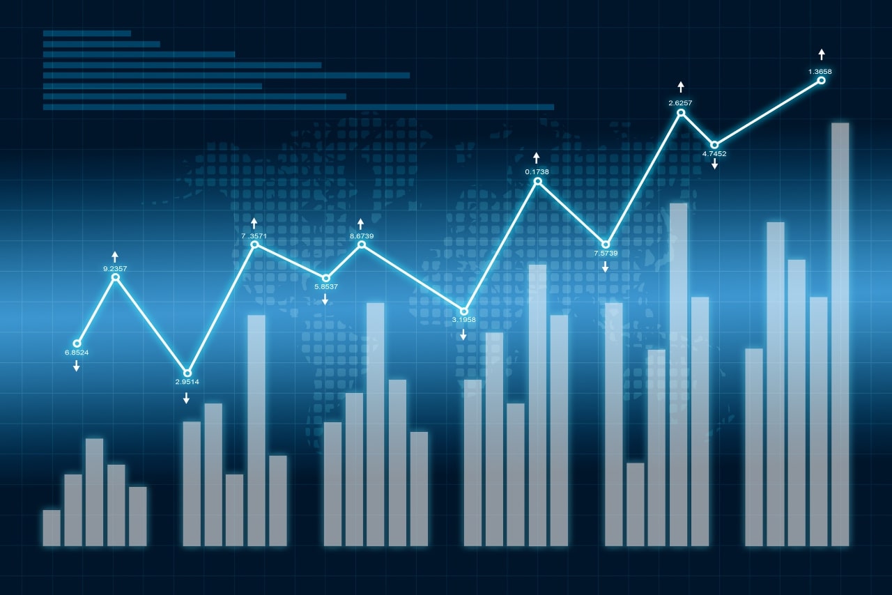 Statistics and Investment Analytic Hologram.