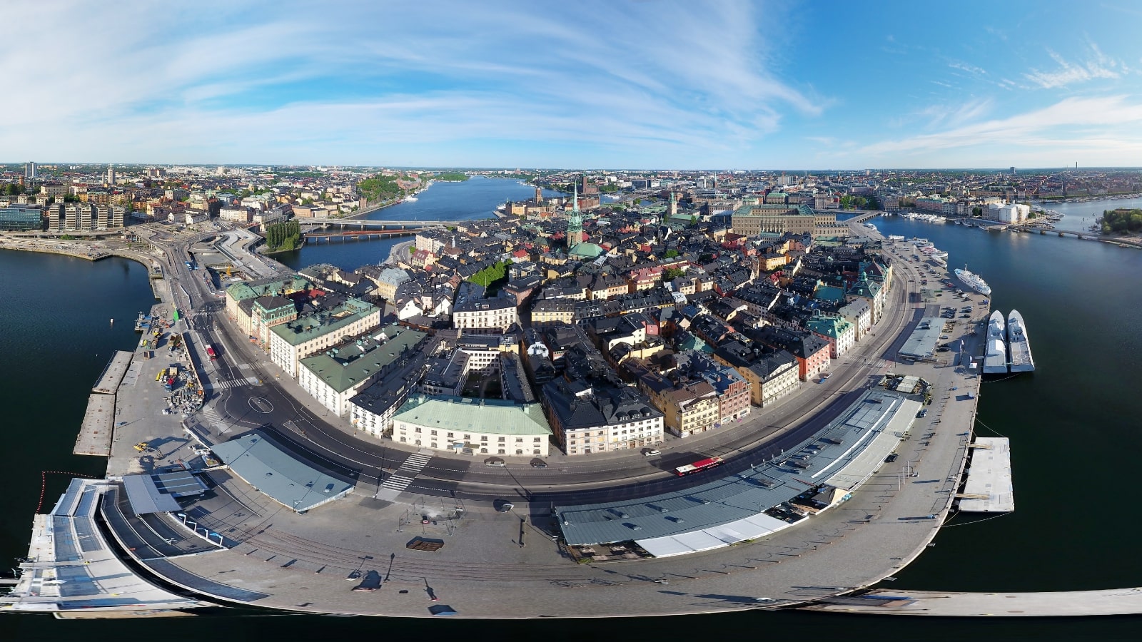 Stockholm 360 degree Panorama.