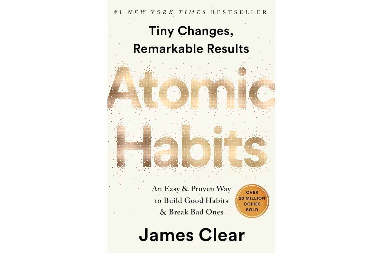 Atomic Habits by James Clear book.