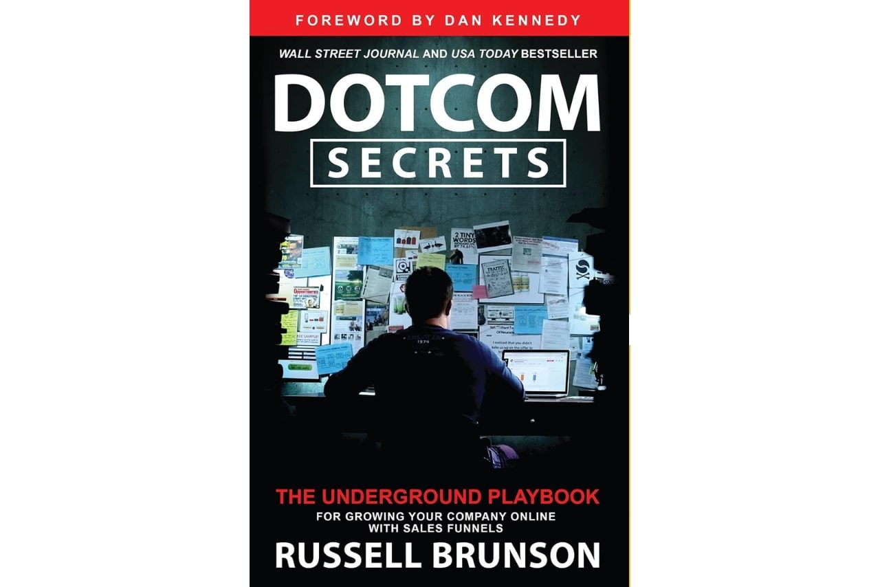 DotCom Secrets by Russell Brunson book.