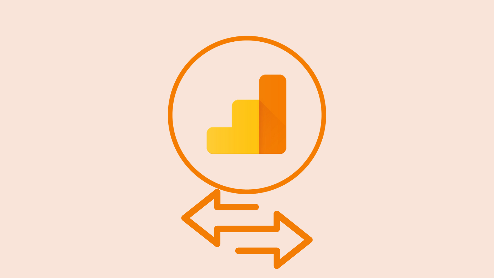 Universal Analytics' logo with migration icon.