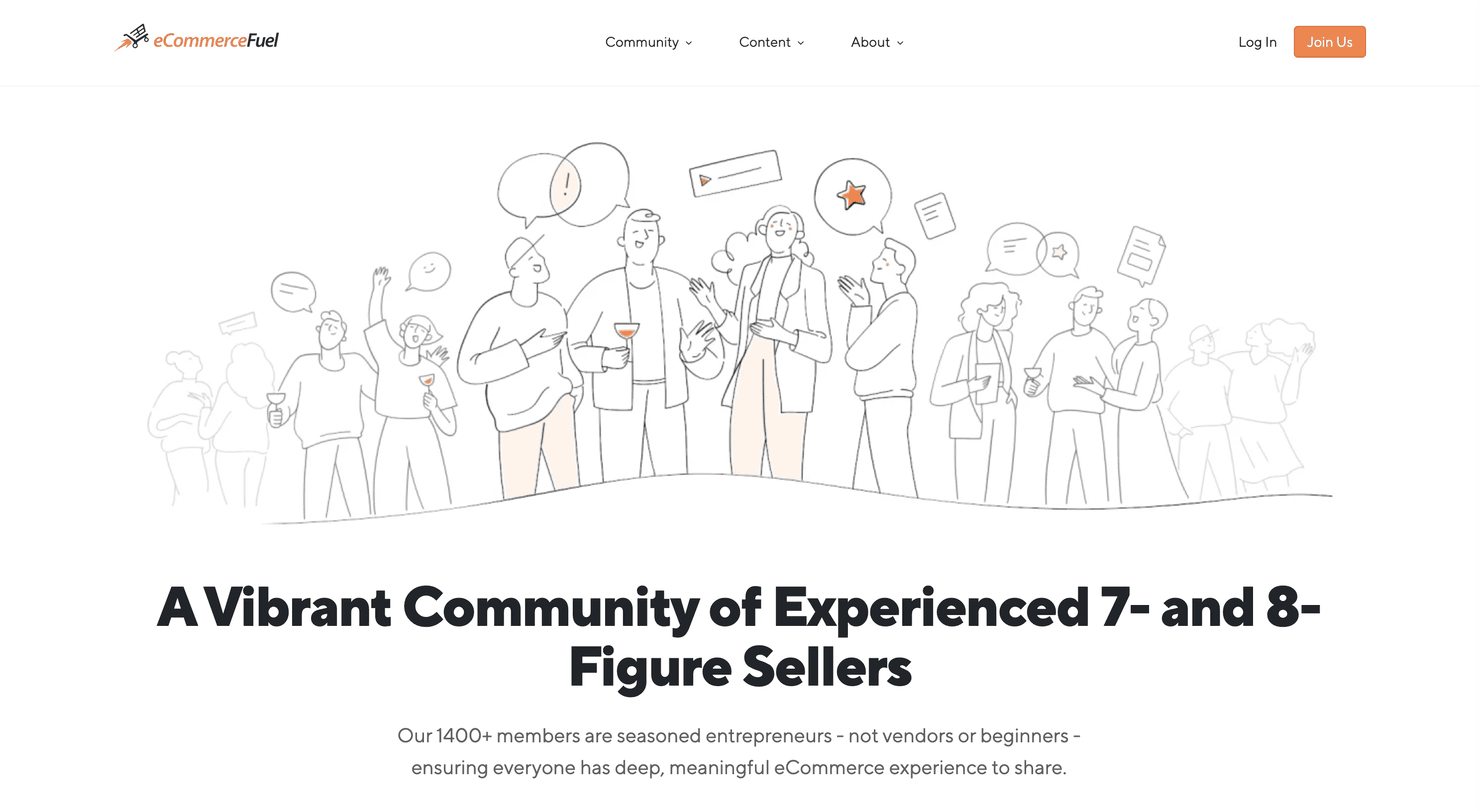 eCommerceFuel's website