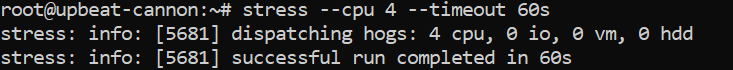 Stress test result