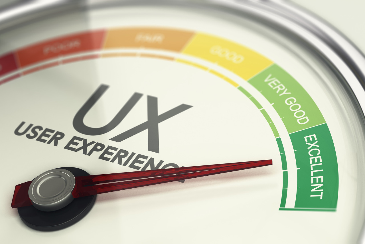 A User Experience meter set to 