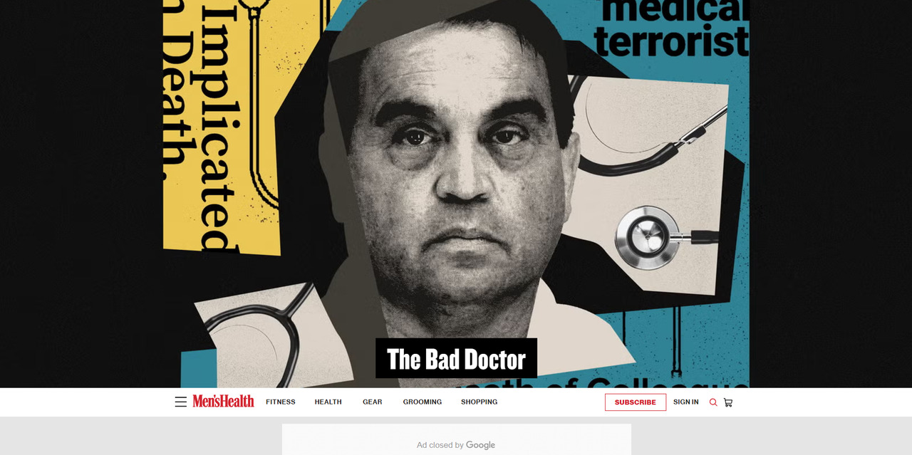 Men's Health website.