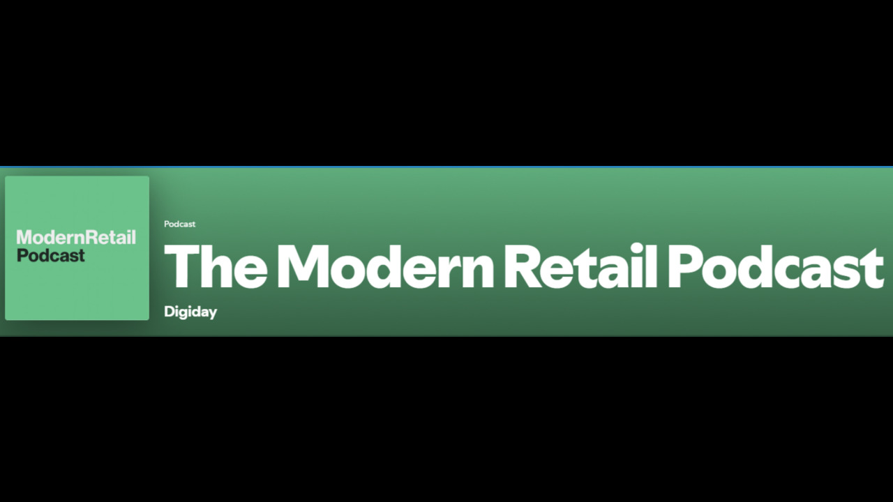 The ModernRetail Podcast logo.