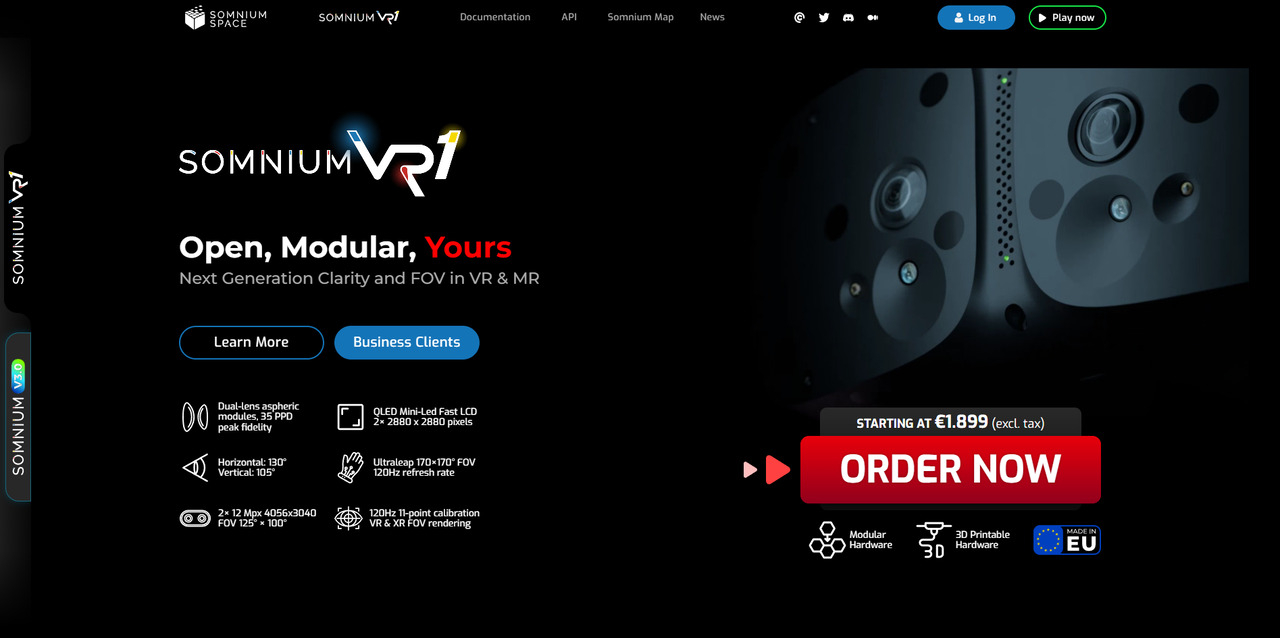 Somnium Space's website.
