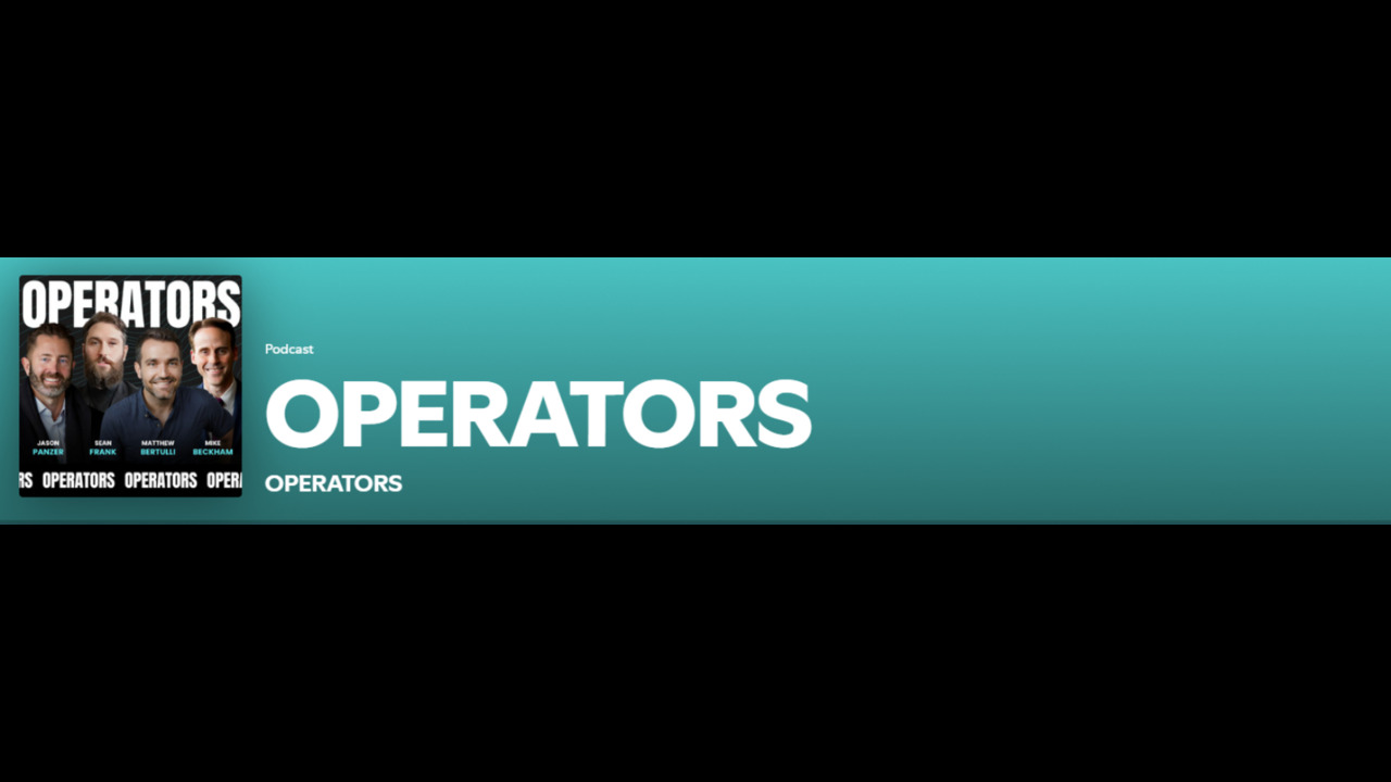 The Operators podcast logo.