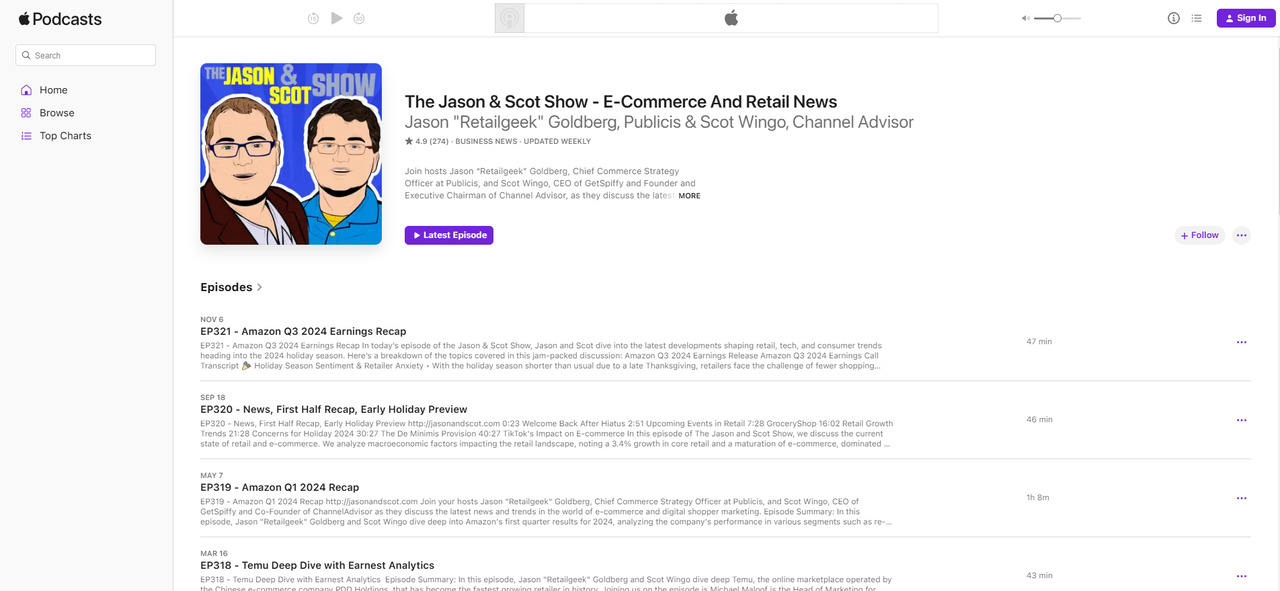 The Jason & Scot Show on Apple.