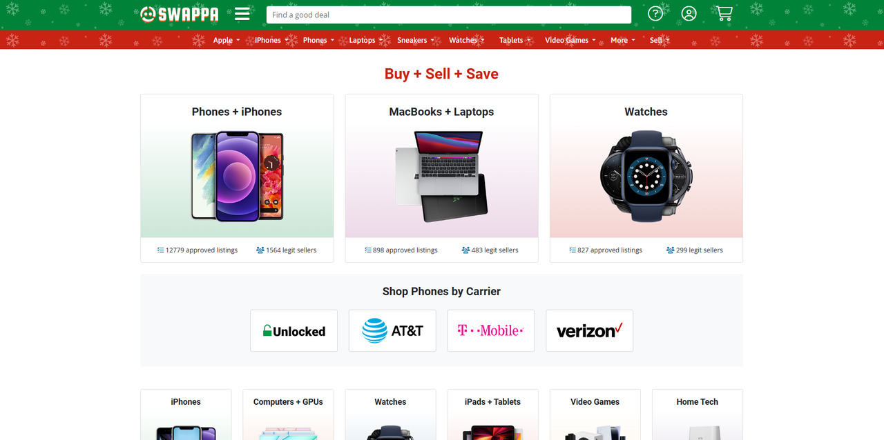 Swappa's website.