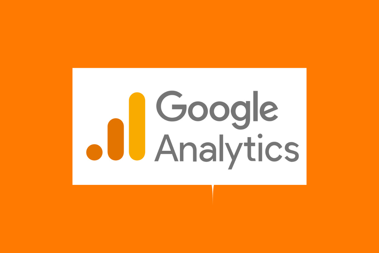 Google Analytics' logo.