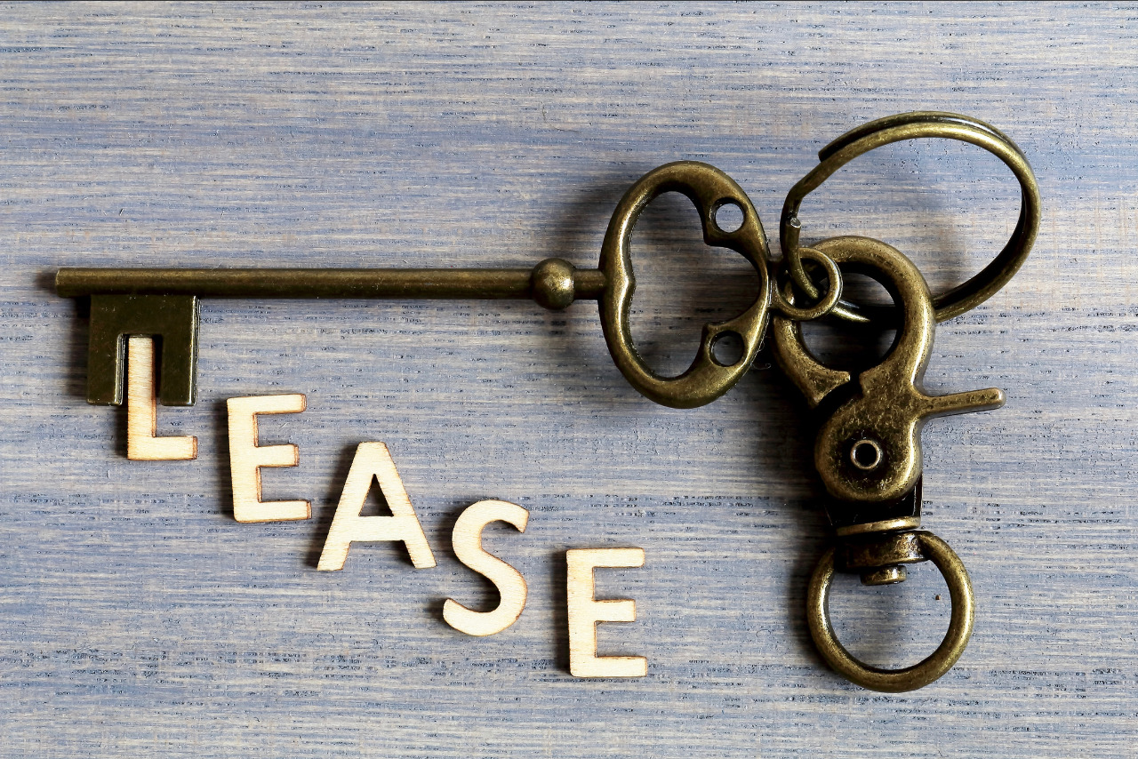 Keys to leased property.