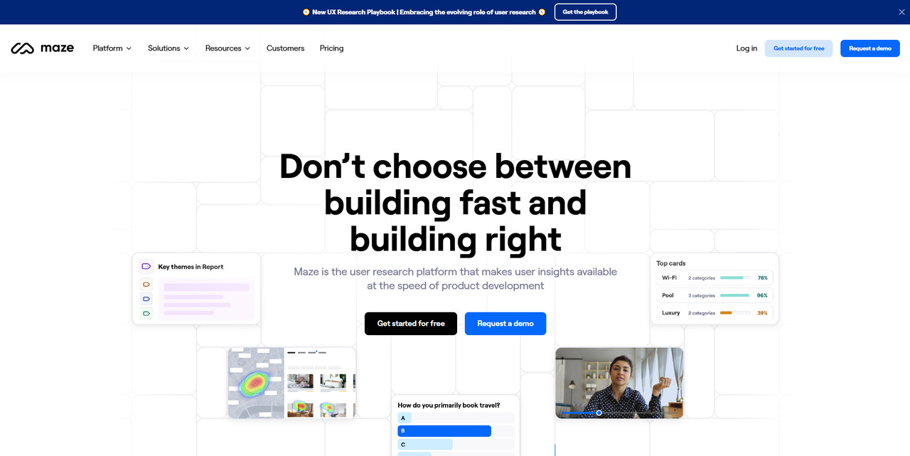 Maze's website.