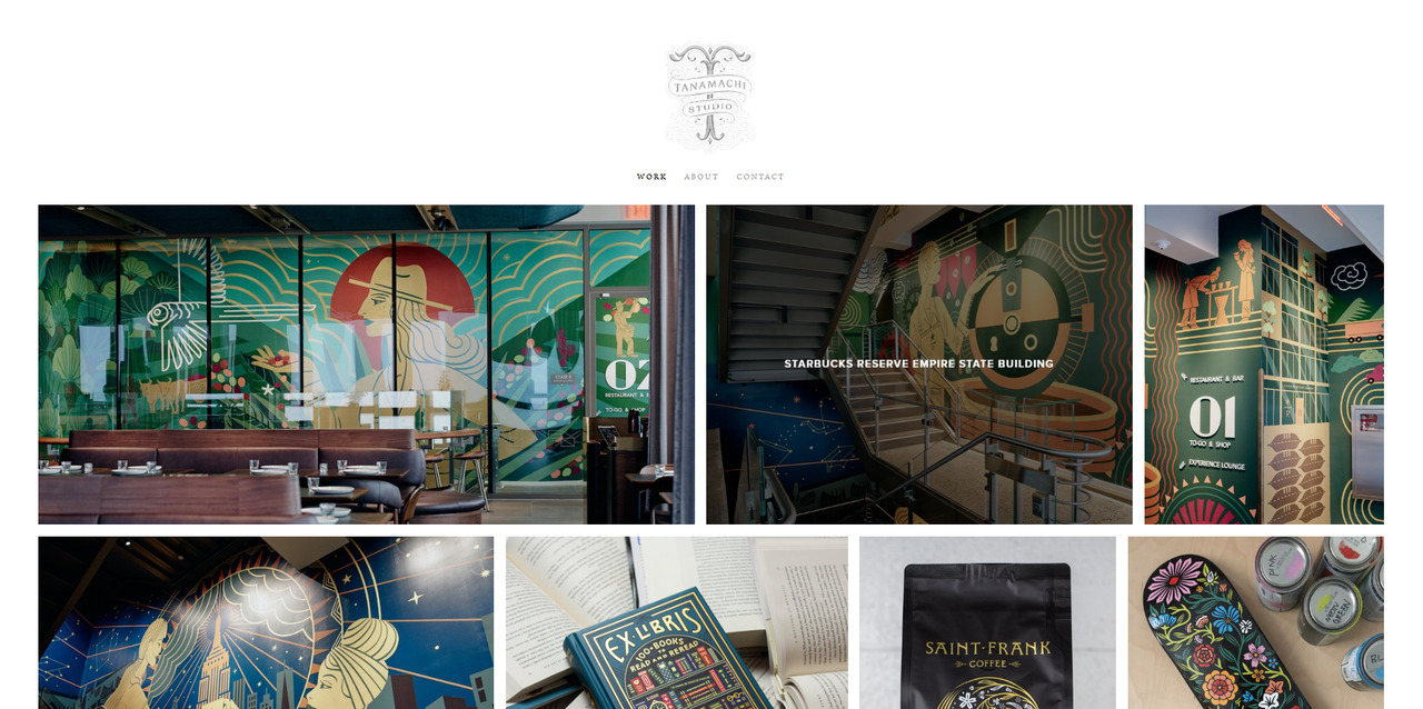 Tanamachi Studio’s design portfolio.