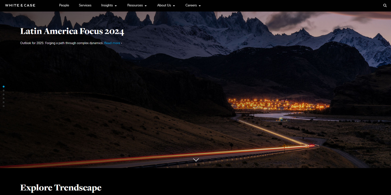 White & Case LLP website.
