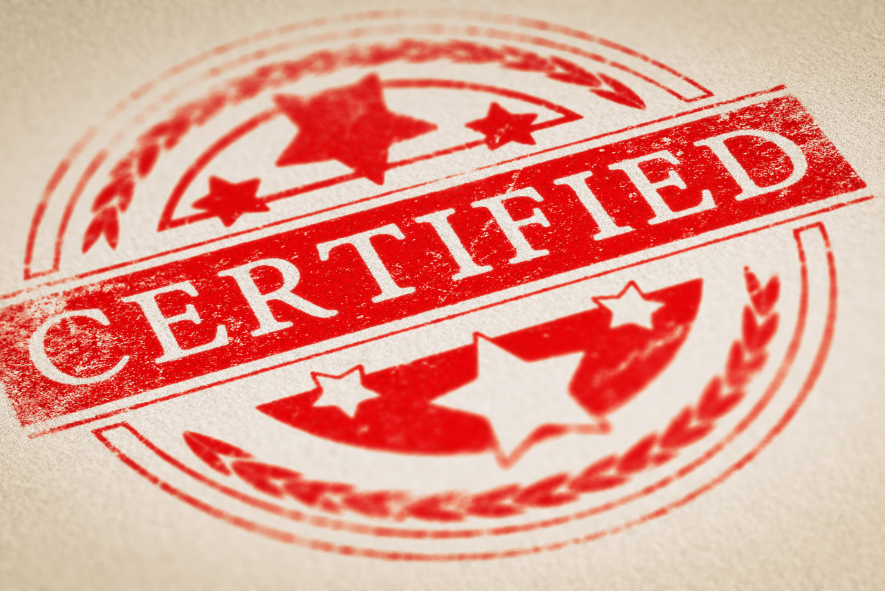 Authenticity Certificate.