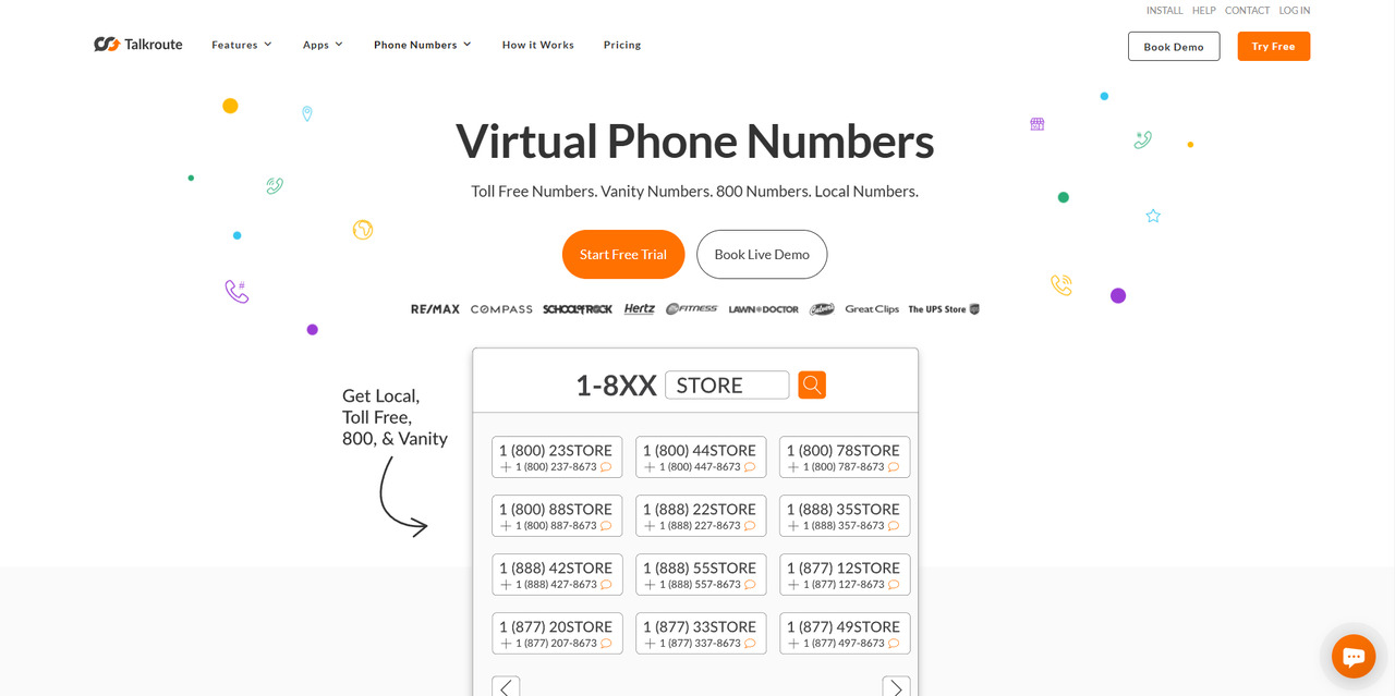 Talkroute's website.