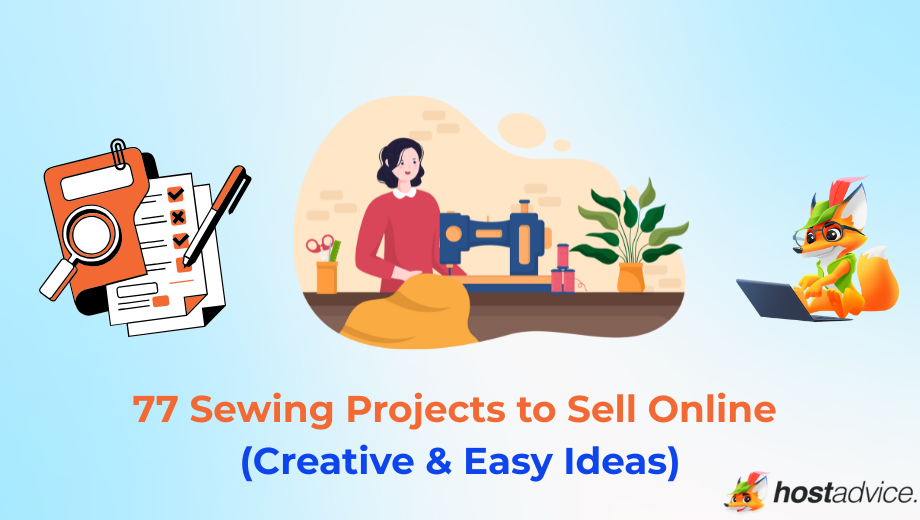 77 Sewing Projects to Sell Online (Creative & Easy Ideas): blog image