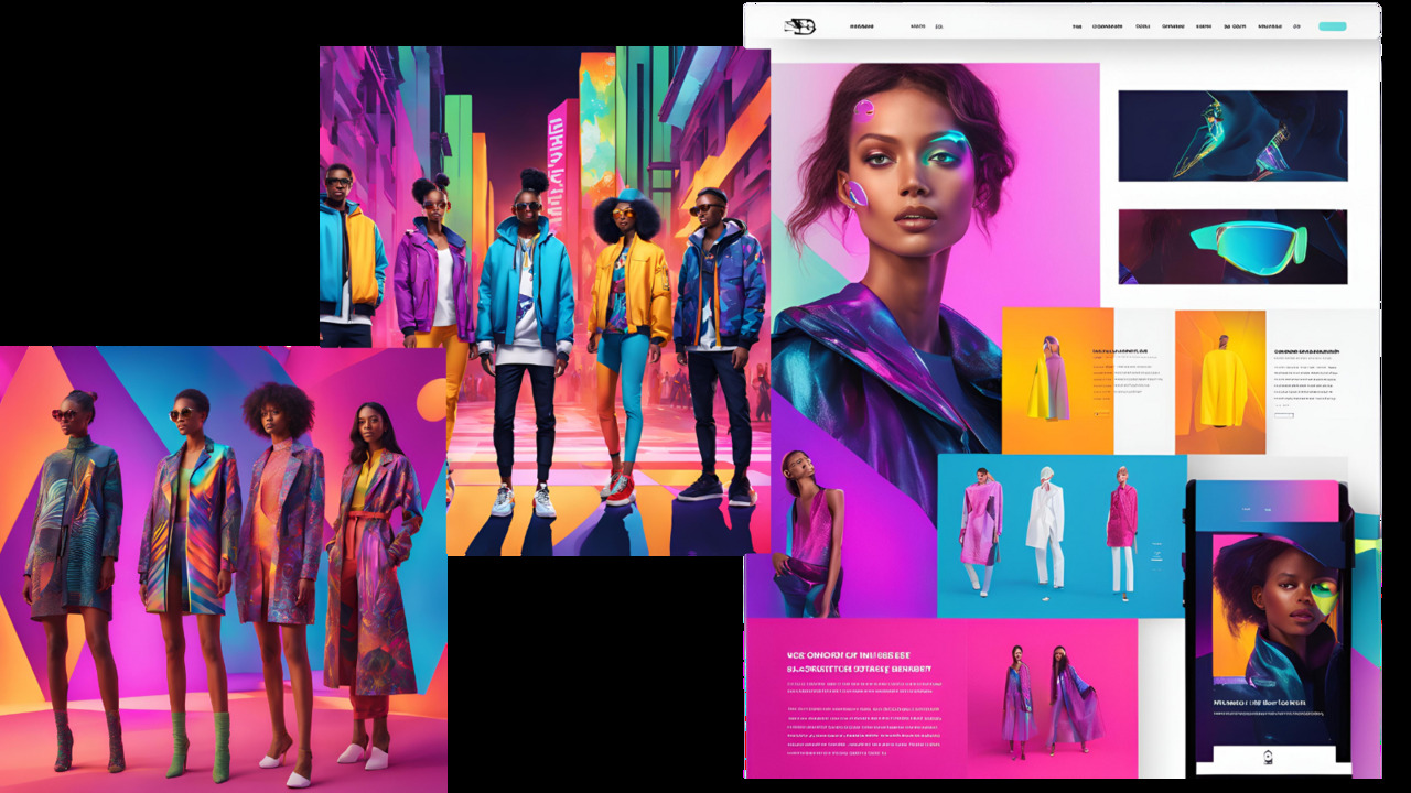 Website offering personalized avatar fashion styling services.