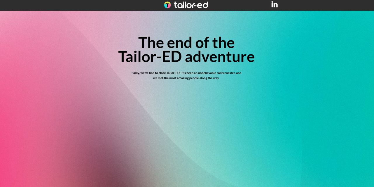 Tailor-ED's website.