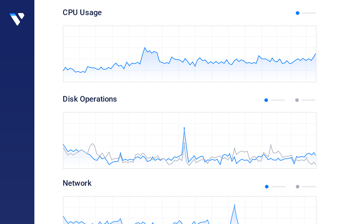 Vultr’s server management panel