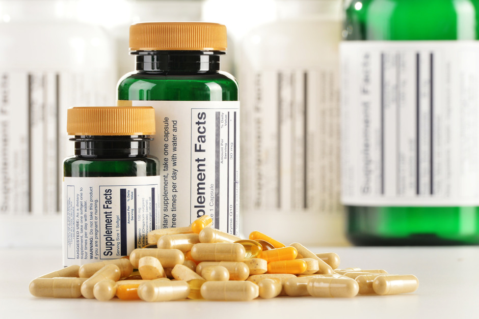 Composition with dietary supplements.